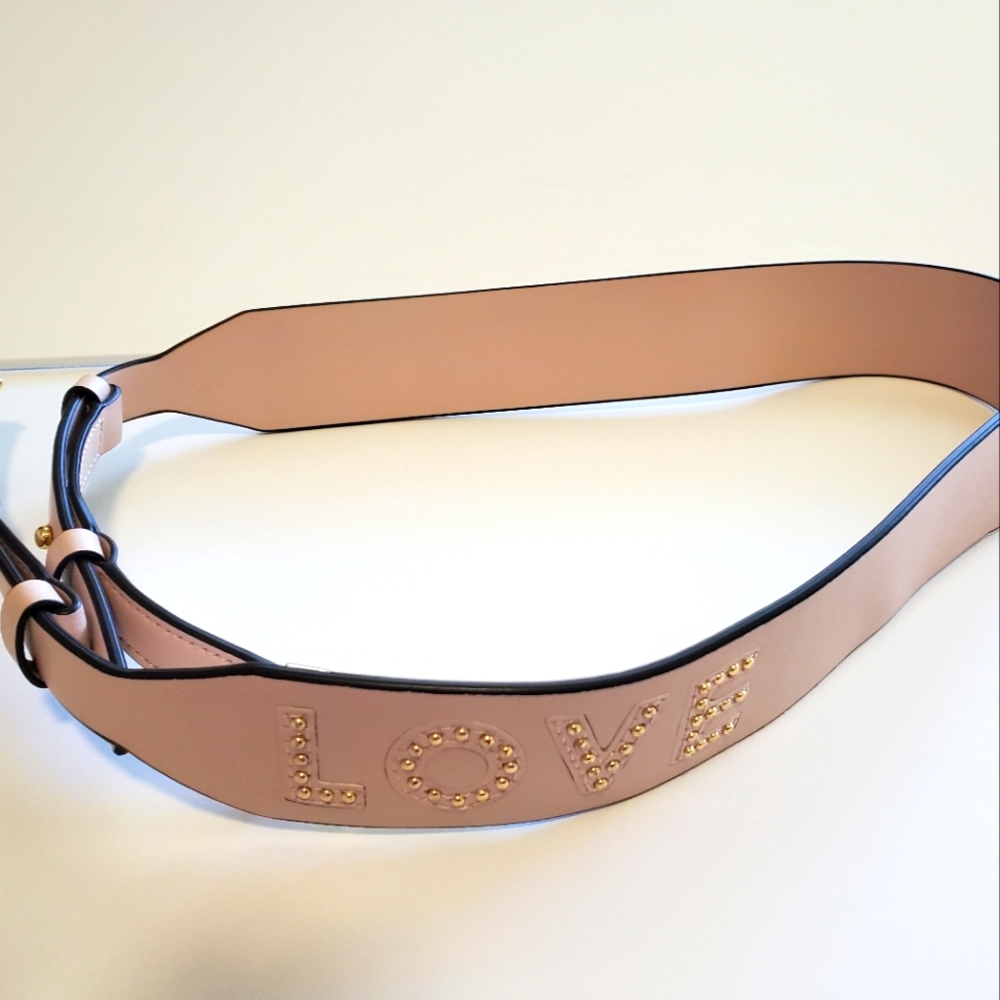 Michael Kors Blush Pink Colored Love Shoulder Strap